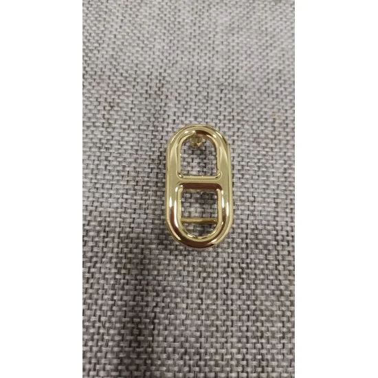 【大人気】HERMES boucle de ceinture maillon 13mm ベルト Boucle de ceinture Maillon H & Cuir de ceinture réversible